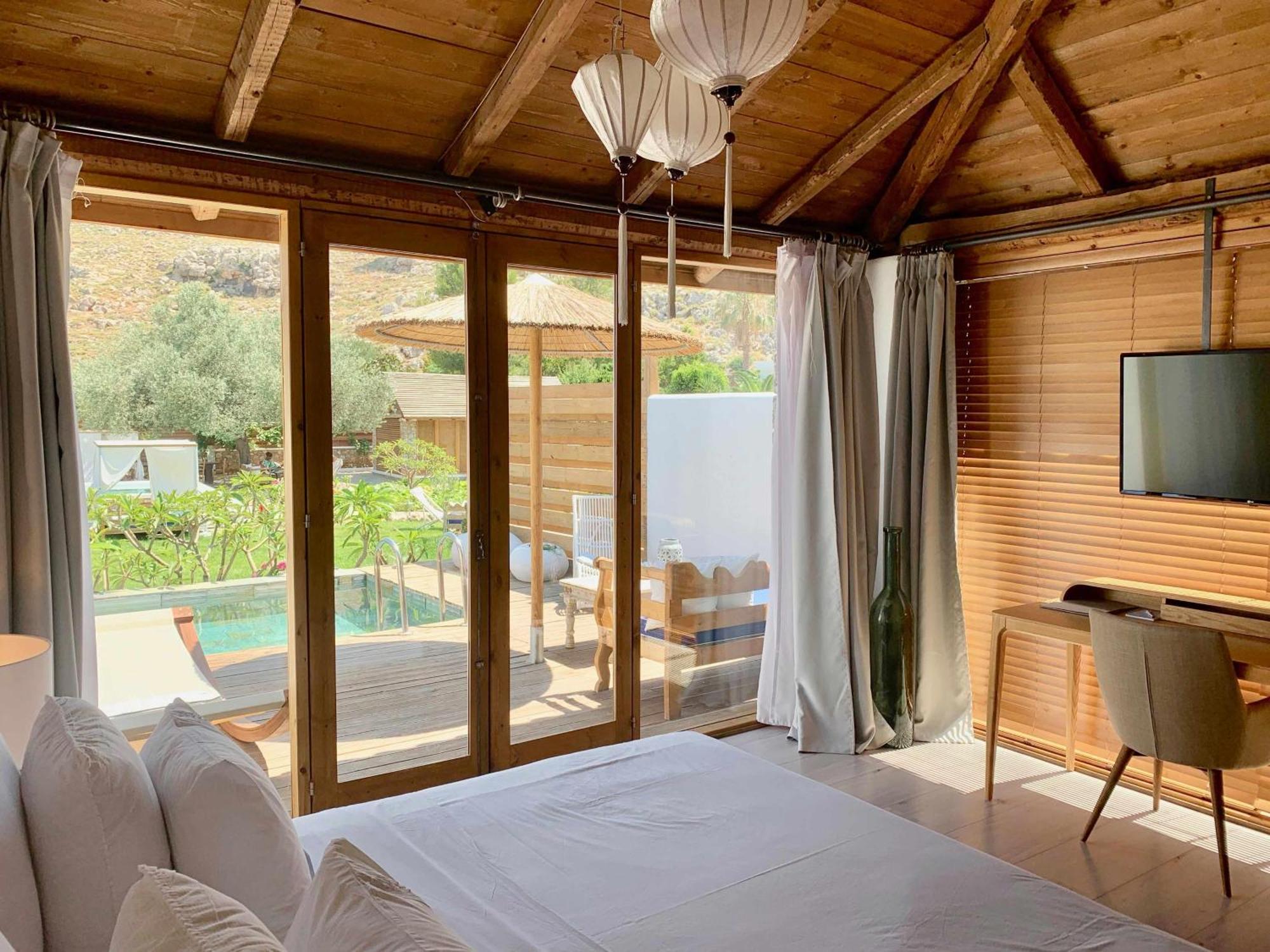 Caesars Gardens Hotel & Spa - Adults Only Lindos  Bagian luar foto
