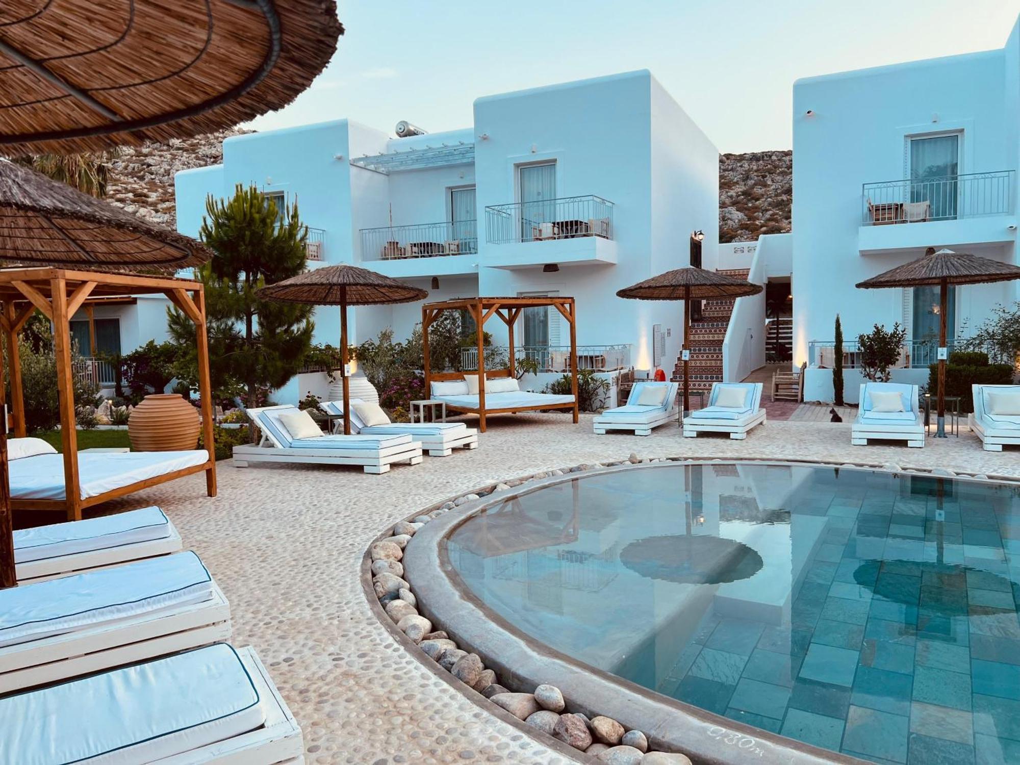 Caesars Gardens Hotel & Spa - Adults Only Lindos  Bagian luar foto