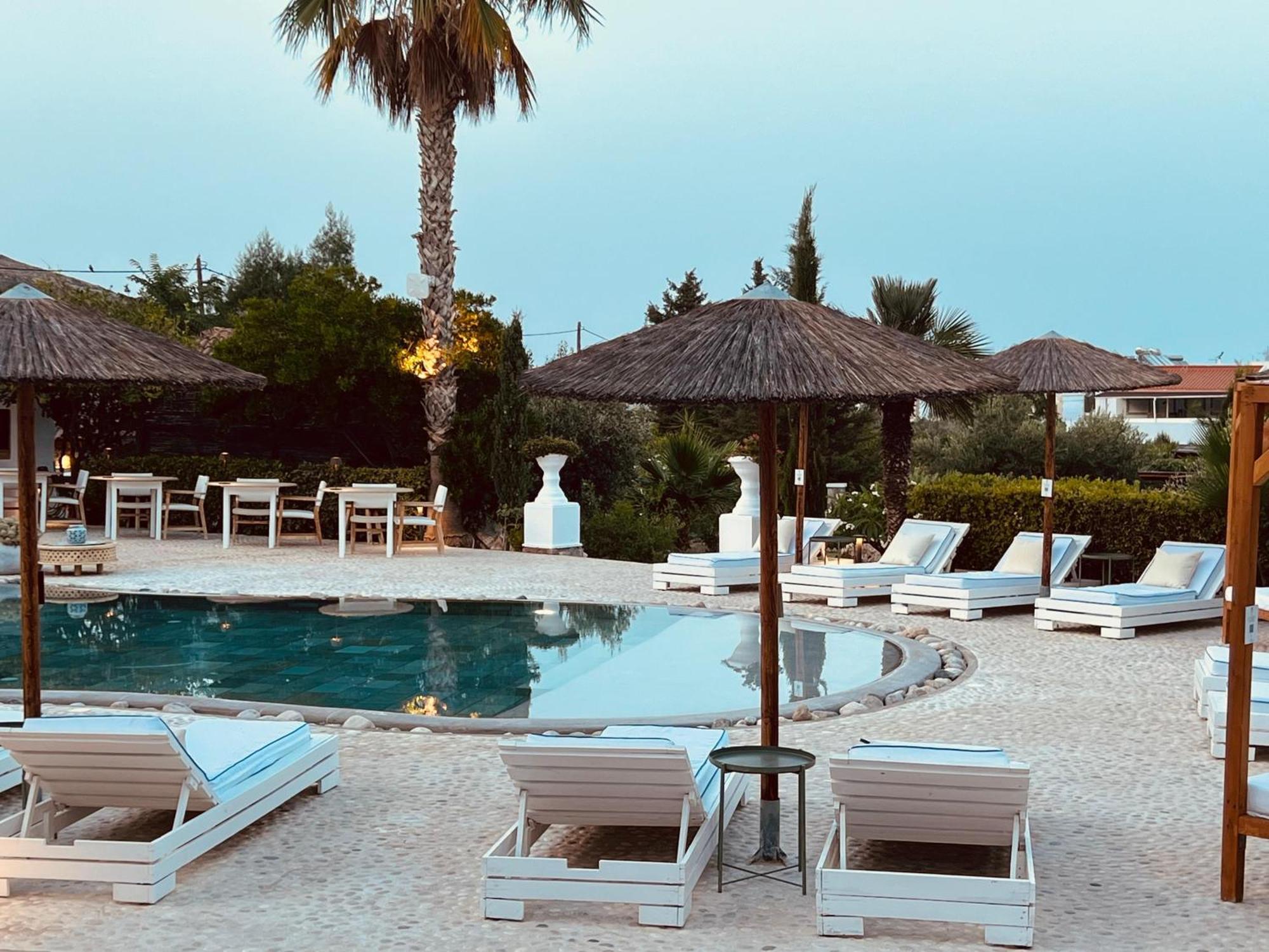 Caesars Gardens Hotel & Spa - Adults Only Lindos  Bagian luar foto