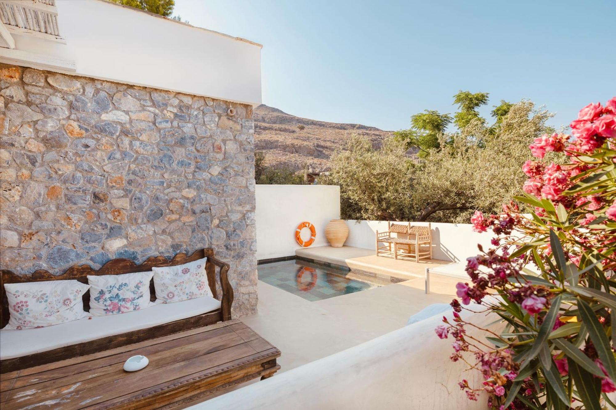 Caesars Gardens Hotel & Spa - Adults Only Lindos  Bagian luar foto