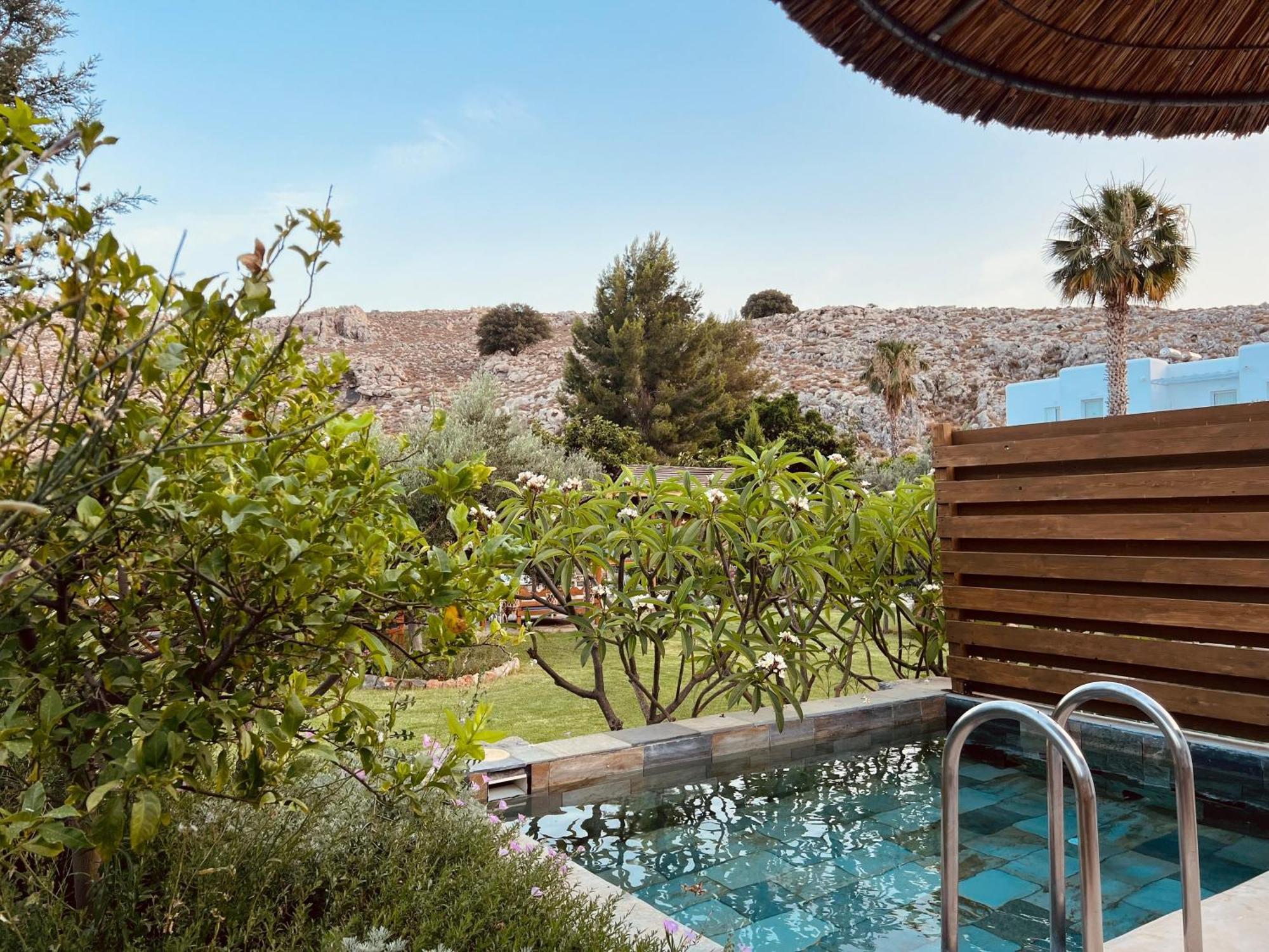 Caesars Gardens Hotel & Spa - Adults Only Lindos  Bagian luar foto