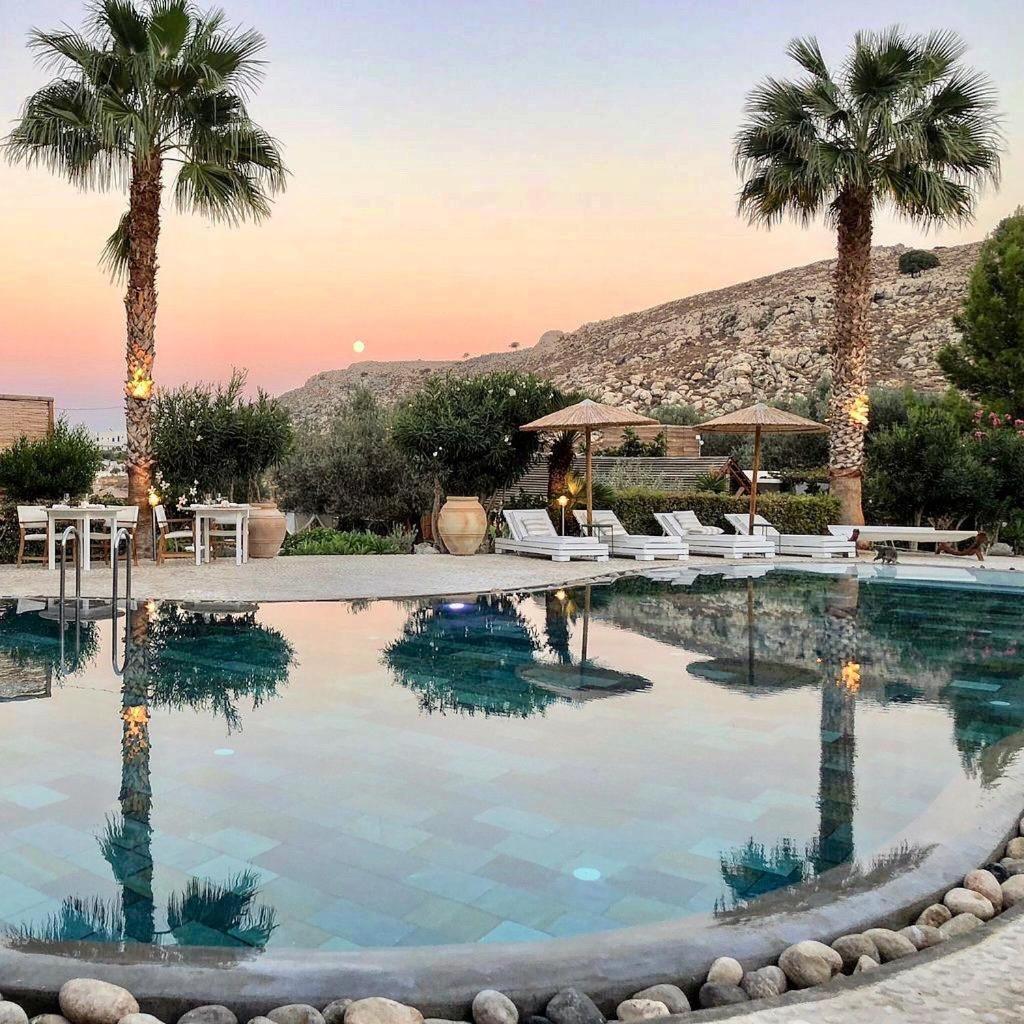Caesars Gardens Hotel & Spa - Adults Only Lindos  Bagian luar foto