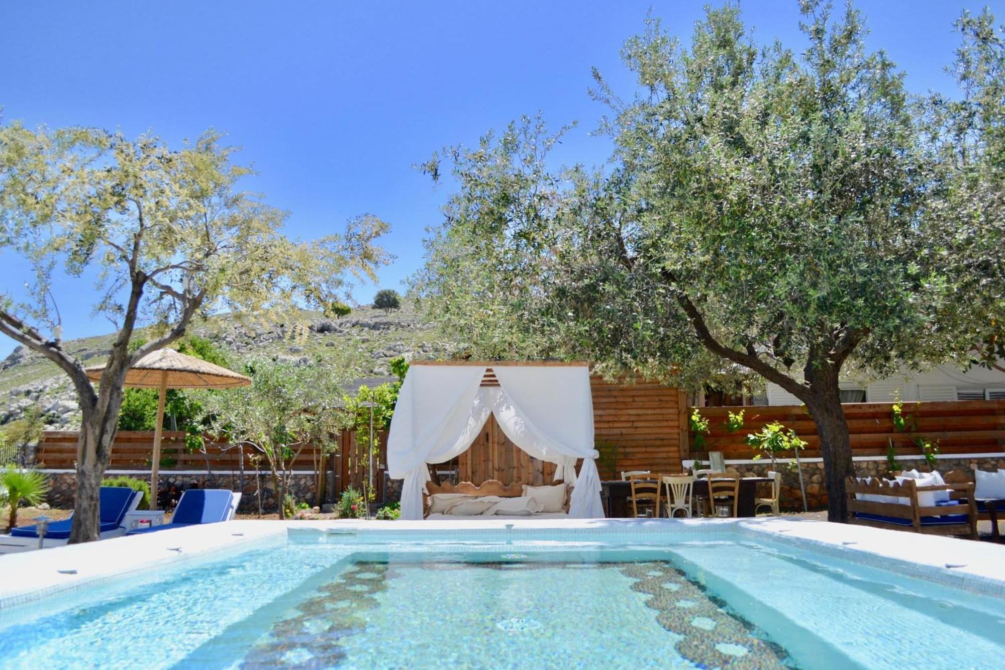 Caesars Gardens Hotel & Spa - Adults Only Lindos  Bagian luar foto