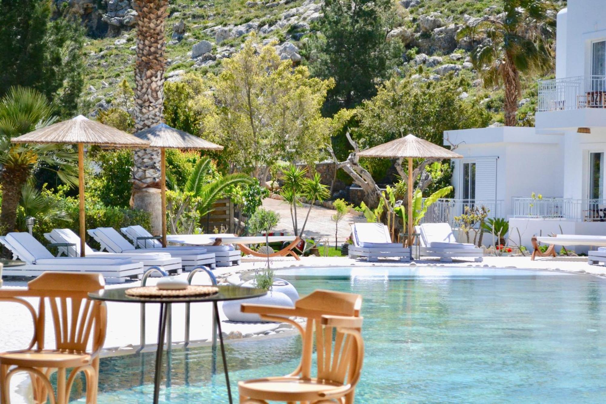 Caesars Gardens Hotel & Spa - Adults Only Lindos  Bagian luar foto