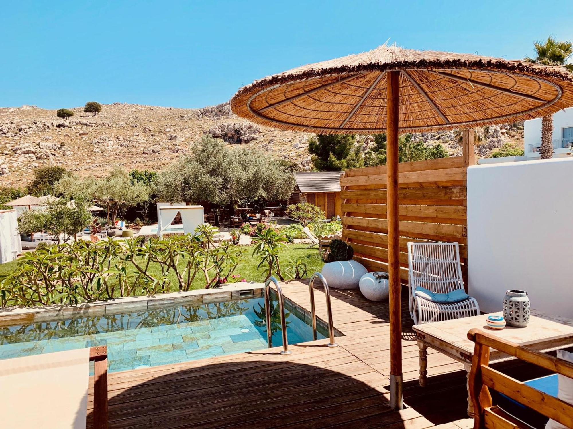 Caesars Gardens Hotel & Spa - Adults Only Lindos  Bagian luar foto